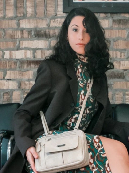 Multisac Handbags - Multisac Faux Leather/Nylon Blend Crossbody KM1649/99LI (AVAILABLE InBLACK ONLY)